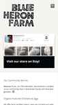 Mobile Screenshot of blueheronfarmvt.com